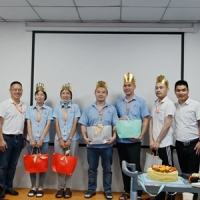 仲夏五月-納宏光電員工生日會(huì)溫馨落幕